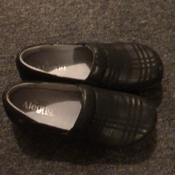 Alegria Keli Plaid To Meet You  Women's 37 Comfort Casual Shoes KEL-597 Black - Picture 2 of 8